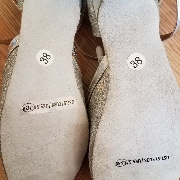 Unworn silver ballroom shoes - Picture 2 of 8